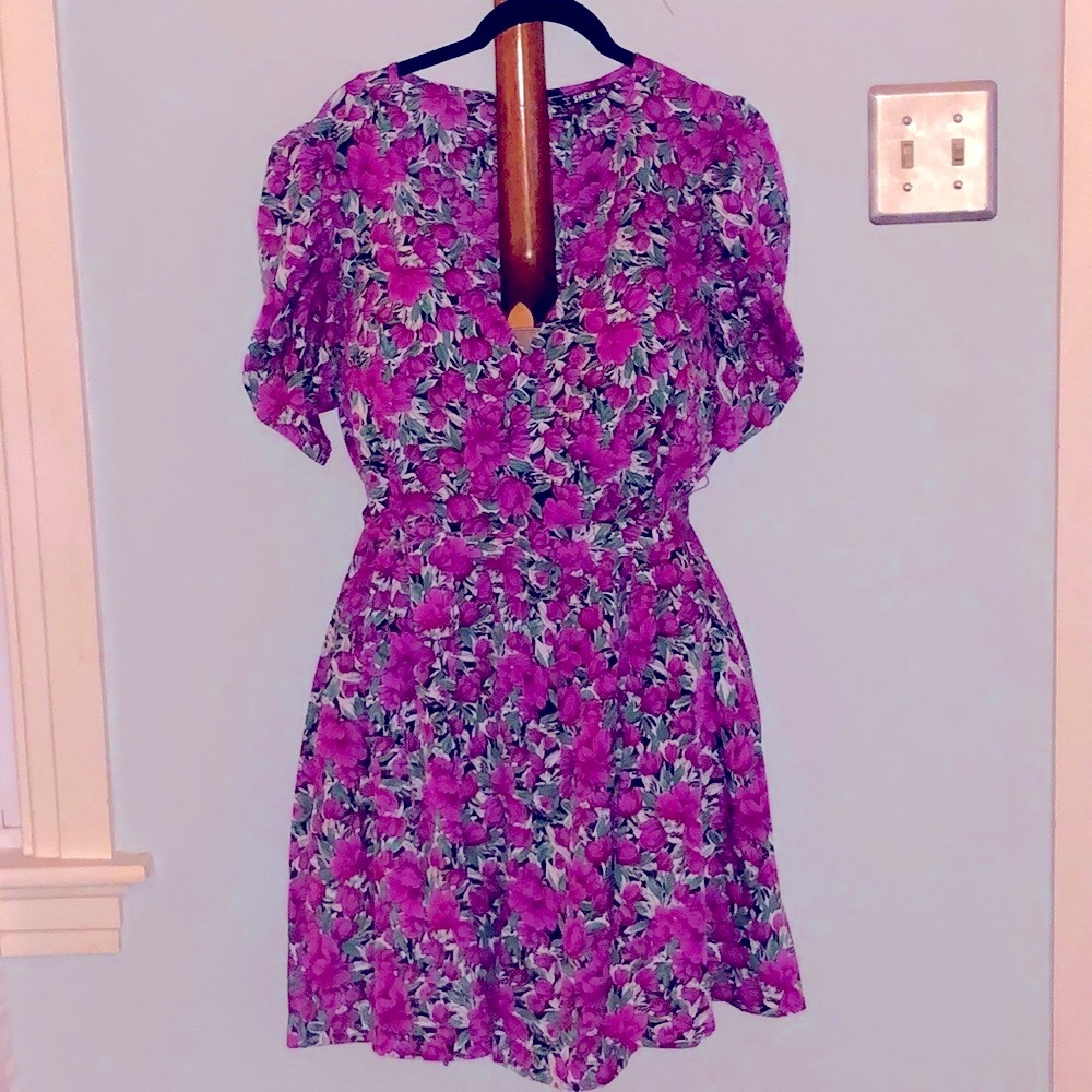 SHEIN / Floral A-Line Dress